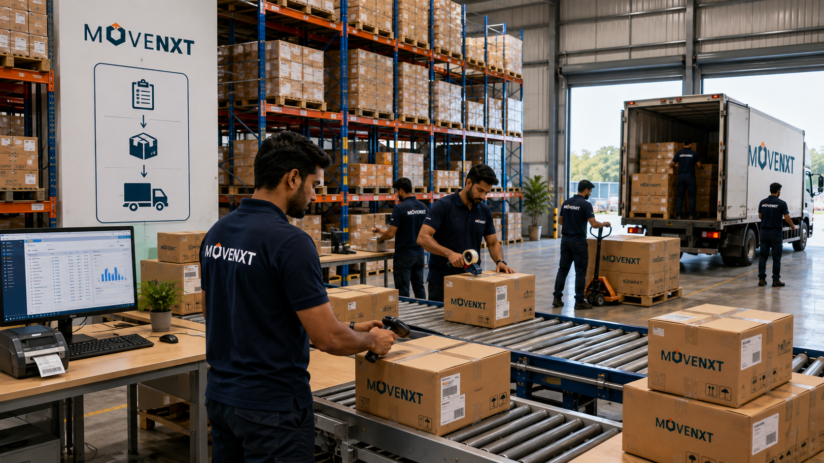Fulfil and distribute - 3PL Warehousing India pick-and-pack and dispatch