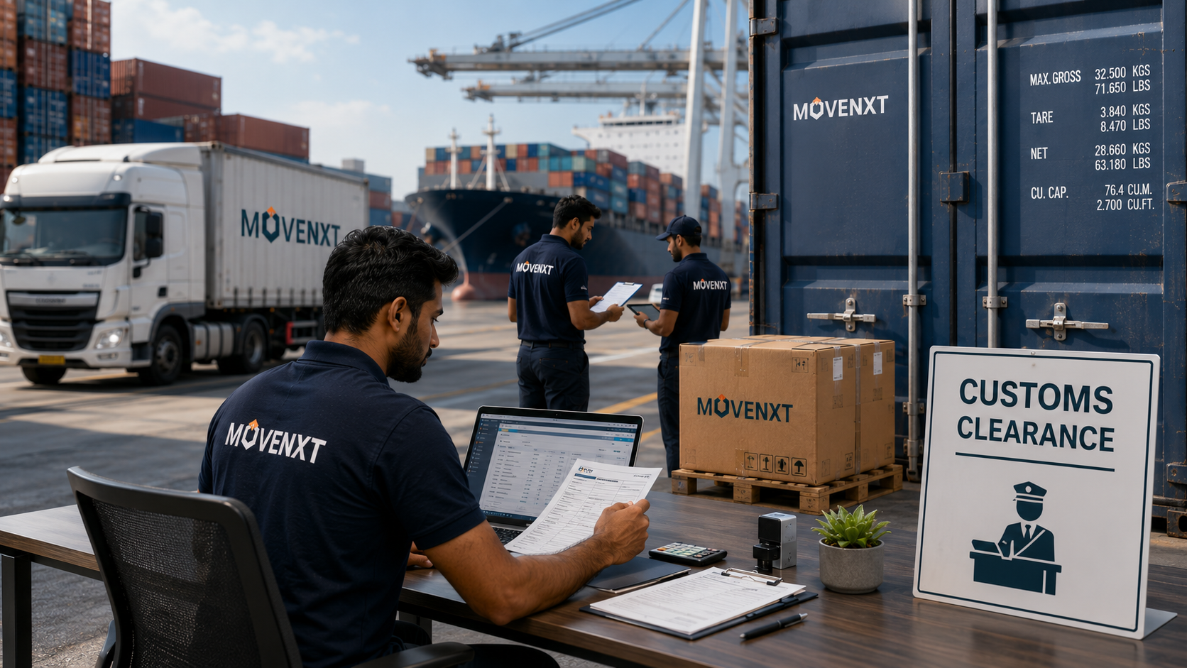 Customs Clearance India - import-export documentation by MoveNXT