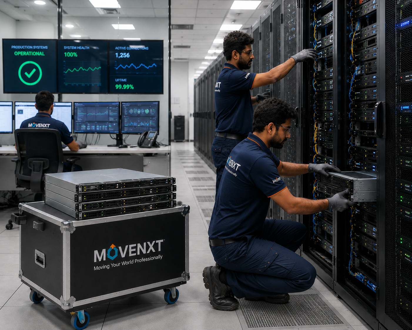 Data Center Migration India keep production online while racks move