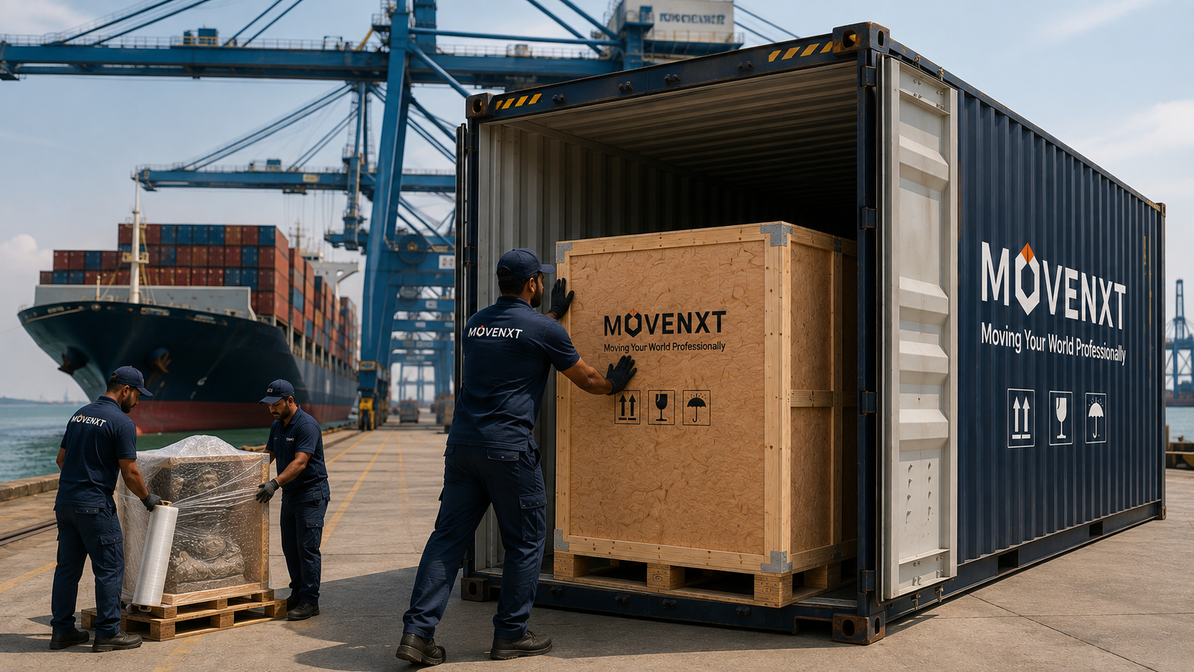 Sea transport - international fine art freight