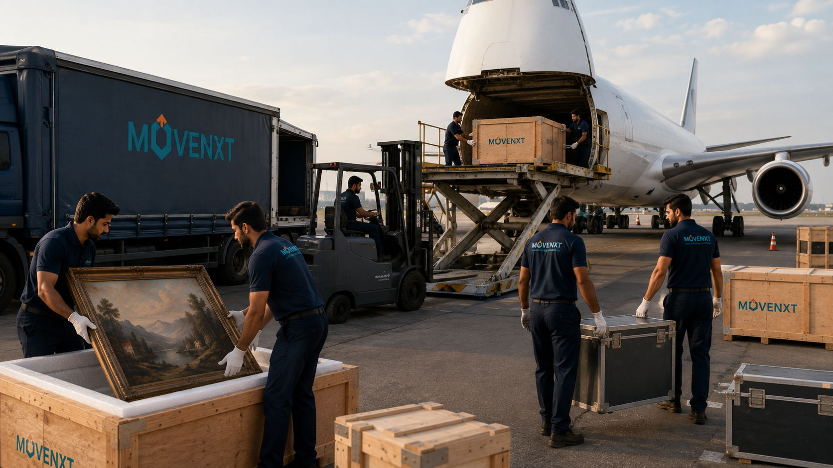 Fine art logistics for galleries, fairs and private collections