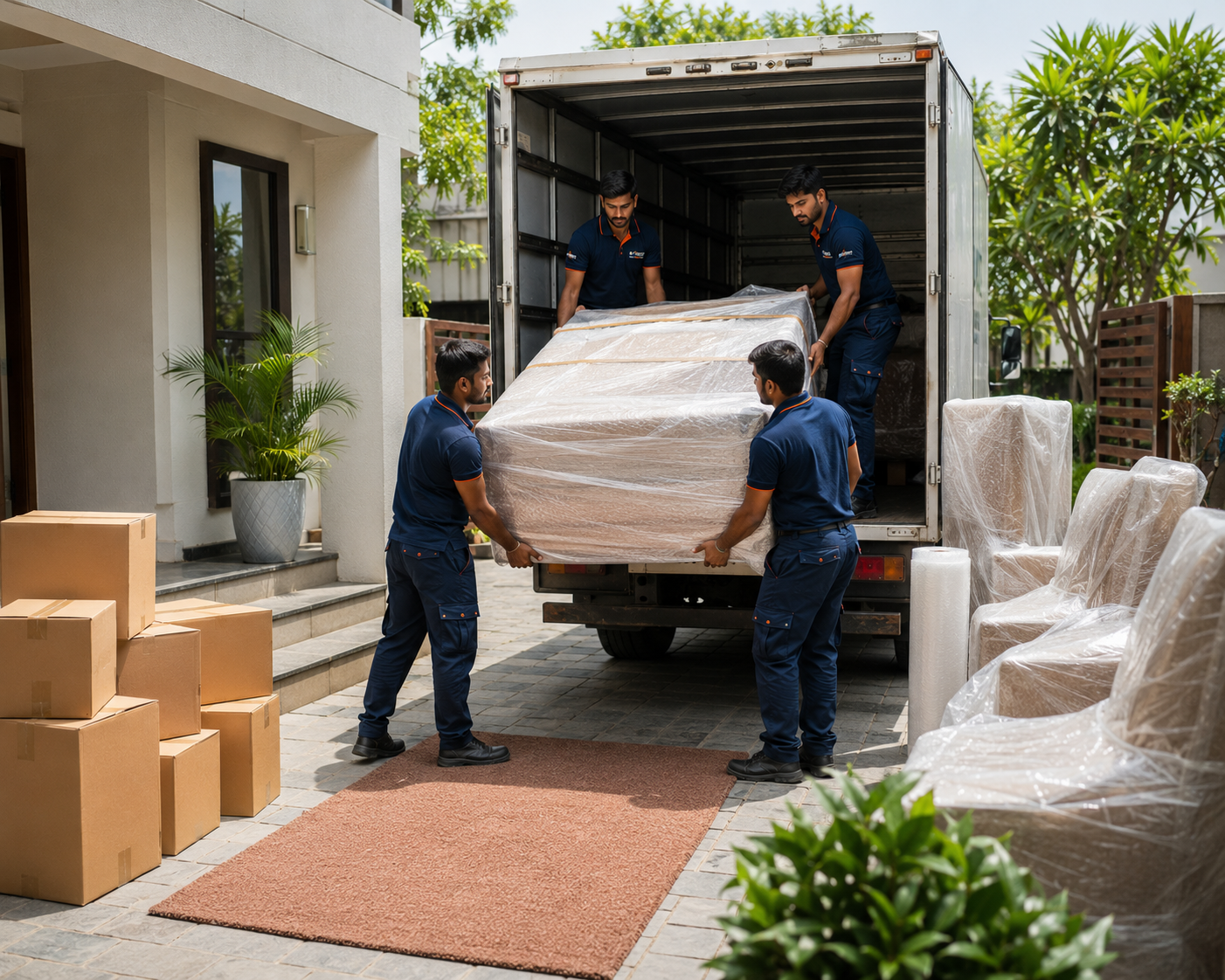 Household Relocation India packing transport and unpacking under one dedicated manager