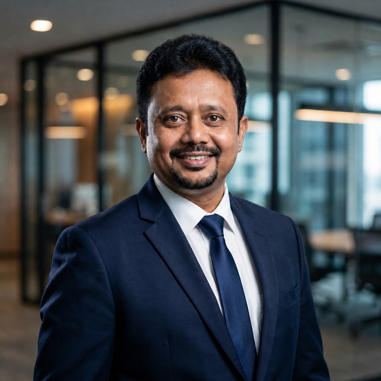 Portrait of Somenath Ganguly, National Head of Operations at MoveNXT